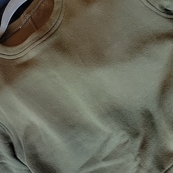 Lululemon Yes Fleece Pullover Crewneck - Military Green - 4 - Picture 13 of 13